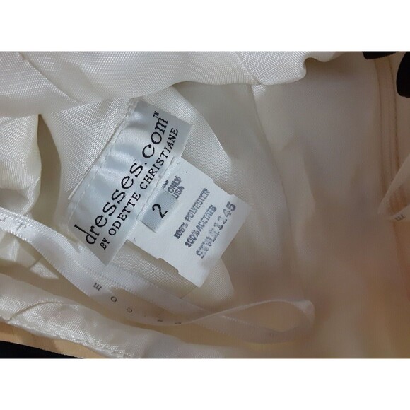 Dresses.com by Odette Christiane Happy Go Lovely Ivory Cocktail Dress Size 2 - Picture 10 of 10